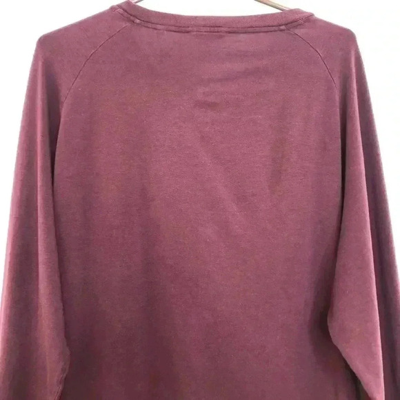 David Gandy For Autograph Long Sleeved Shirt Buttons Burgundy Size Extra Large - Picture 14 of 16